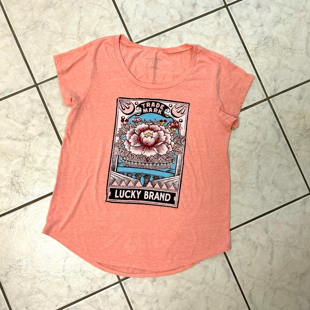 Lucky Brand Tunic style Tee